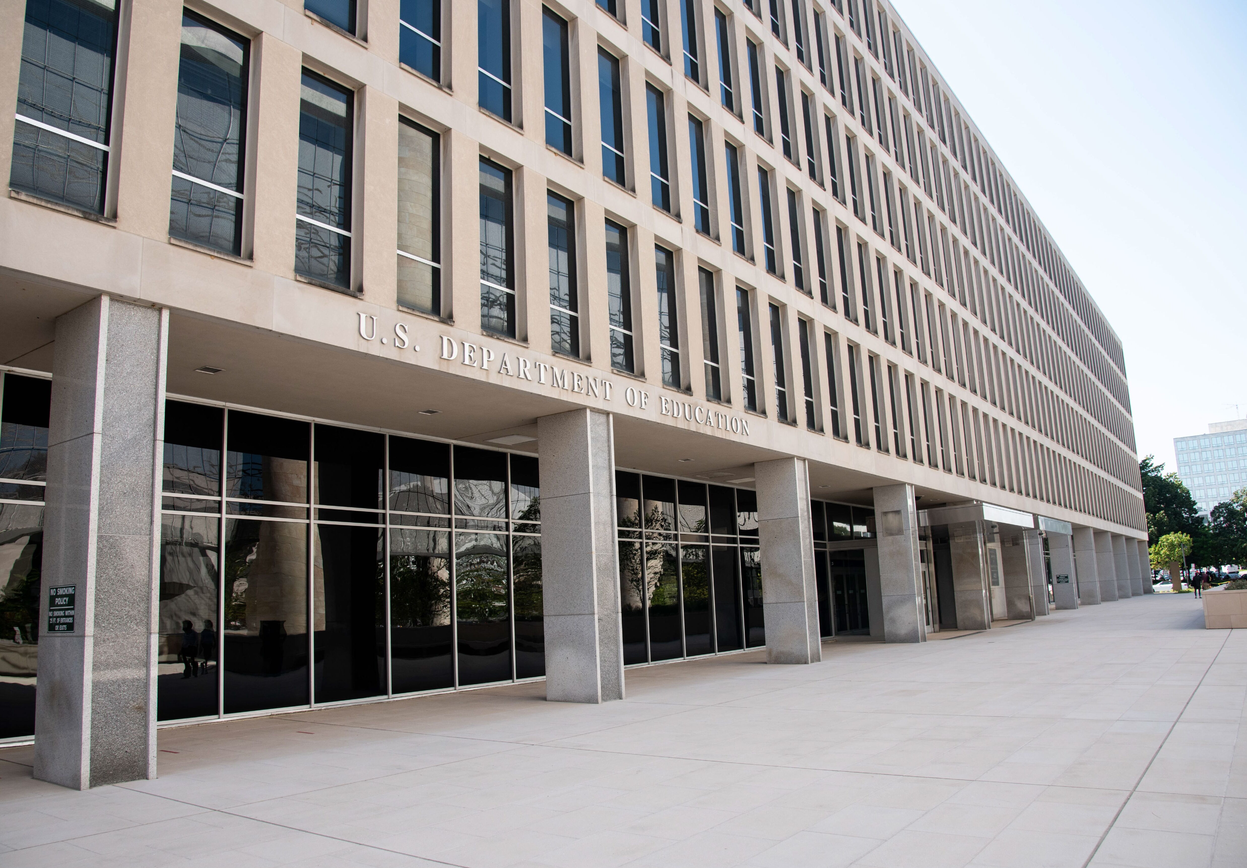 The Department of Education building in Washington, D.C.